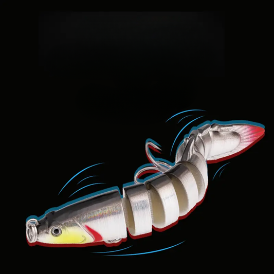 Plated Multi Segmented Loach Lure Bait