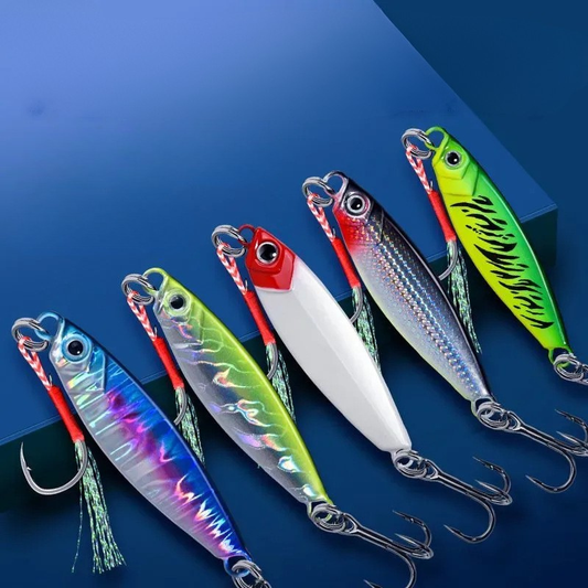 Metal Jig Fishing Lures Set Sinking Hard Fishing Bait Set