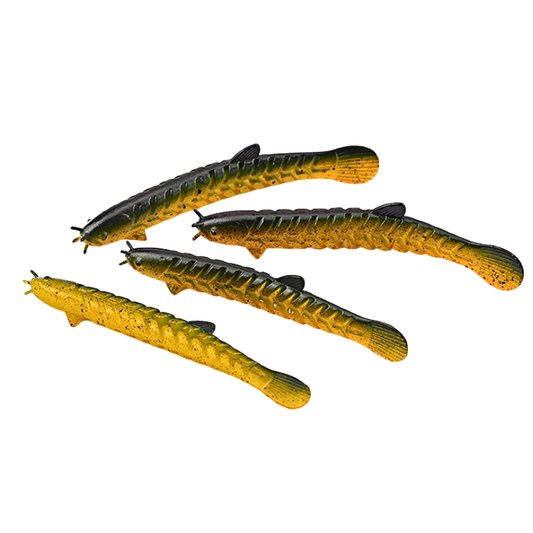 Lifelike Mud Loach Soft Bait Realistic Bionic Loach Lure for Bass & Freshwater Fishing