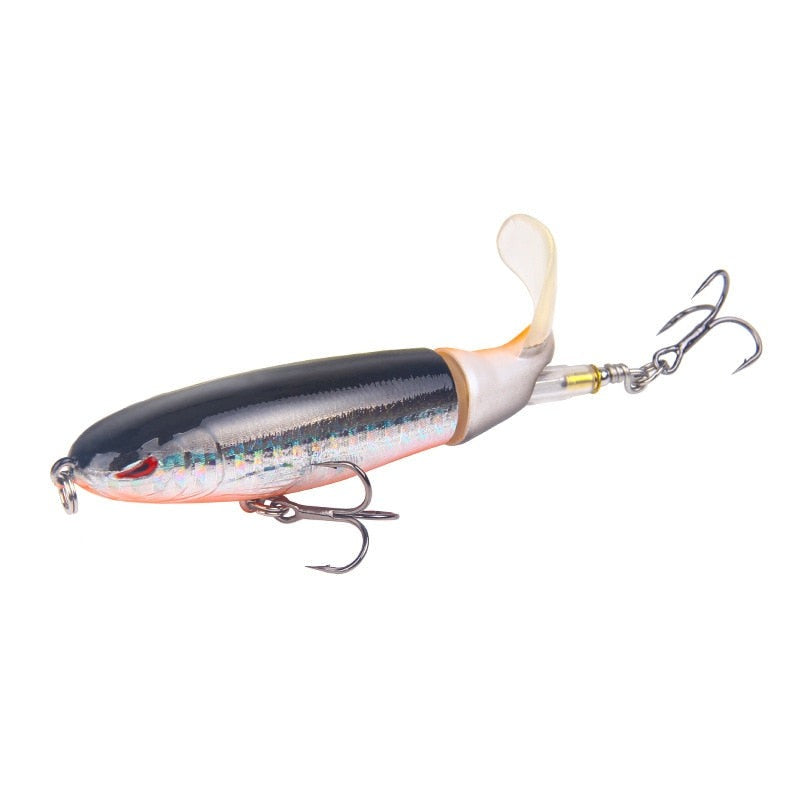 Fishing Lure Whopper Popper Artificial Bait Rotating Tail image 4