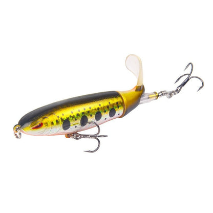 Fishing Lure Whopper Popper Artificial Bait Rotating Tail - 3 image