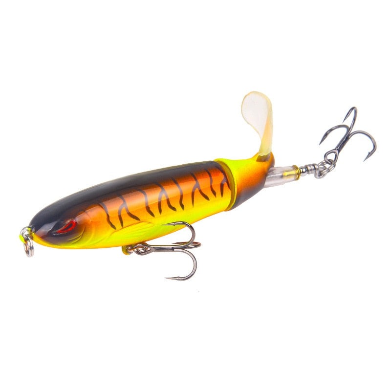 Fishing Lure Whopper Popper Artificial Bait Rotating Tail image 9