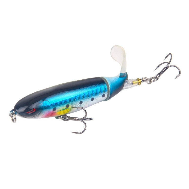 Fishing Lure Whopper Popper Artificial Bait Rotating Tail image 10