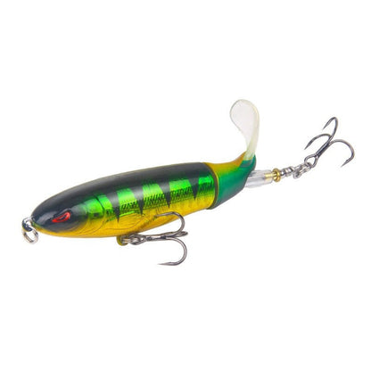 Fishing Lure Whopper Popper Artificial Bait Rotating Tail - 7 image