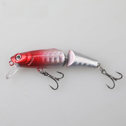 Red Head jointed minnow lure